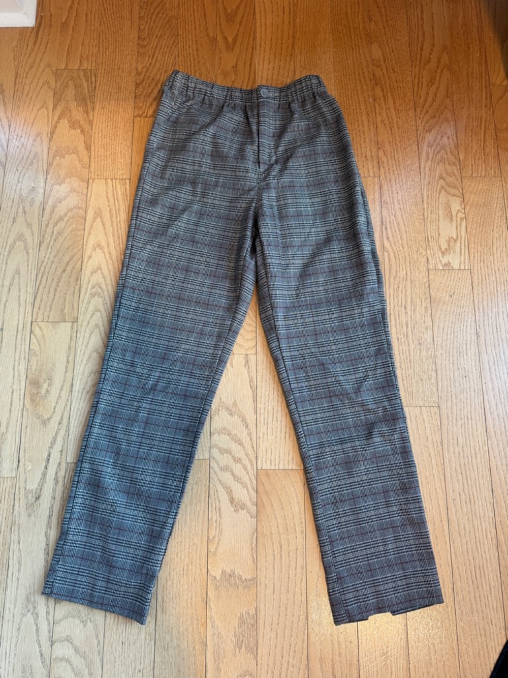 Brandy Melville (John Galt) Plaid Pants - Classic Straight Fit